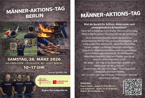 Flyer Männer-Aktions-Tag 2026